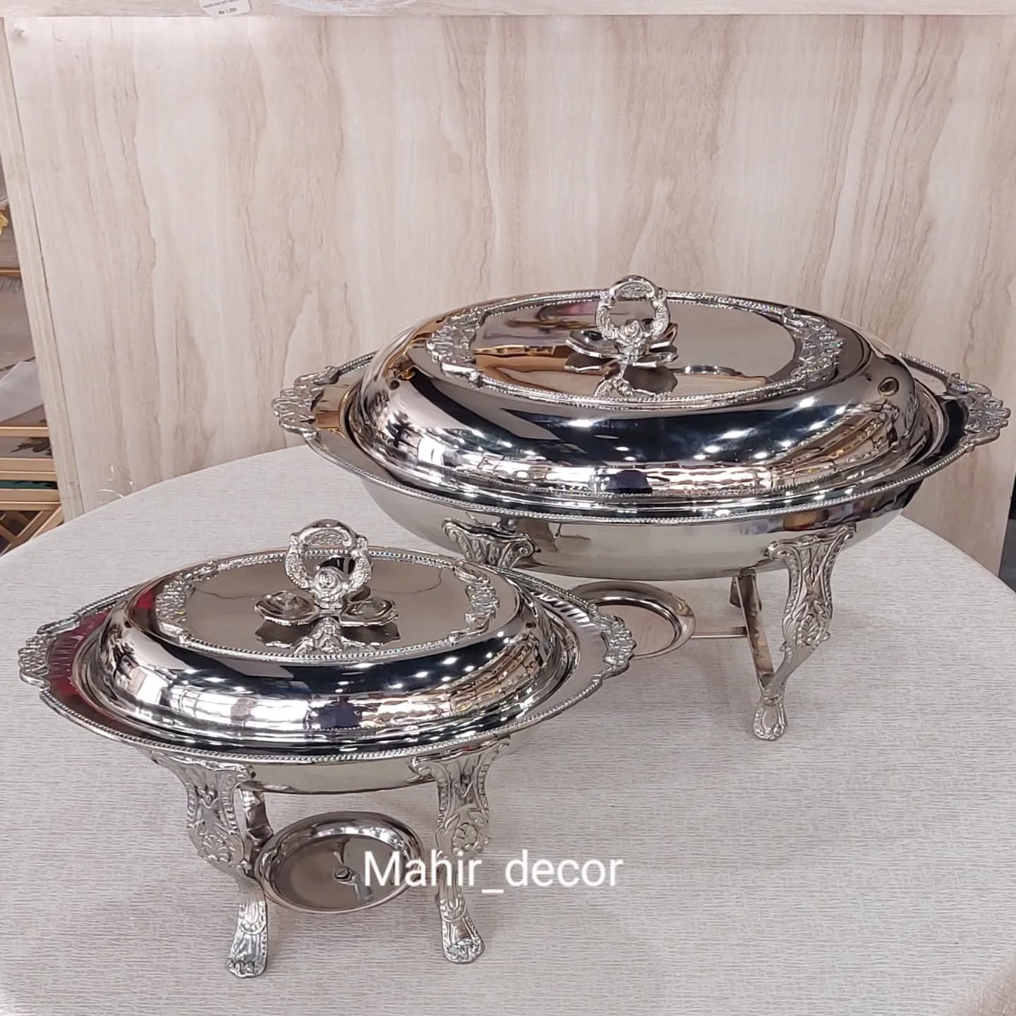 Oval Chafing dishes