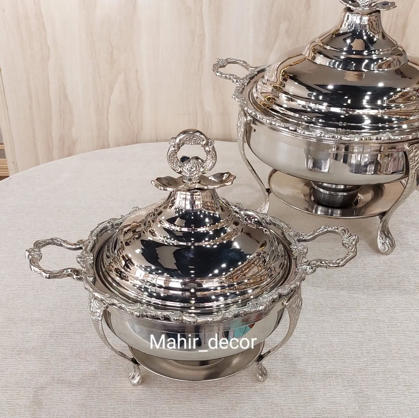 Round Chafing dishes
