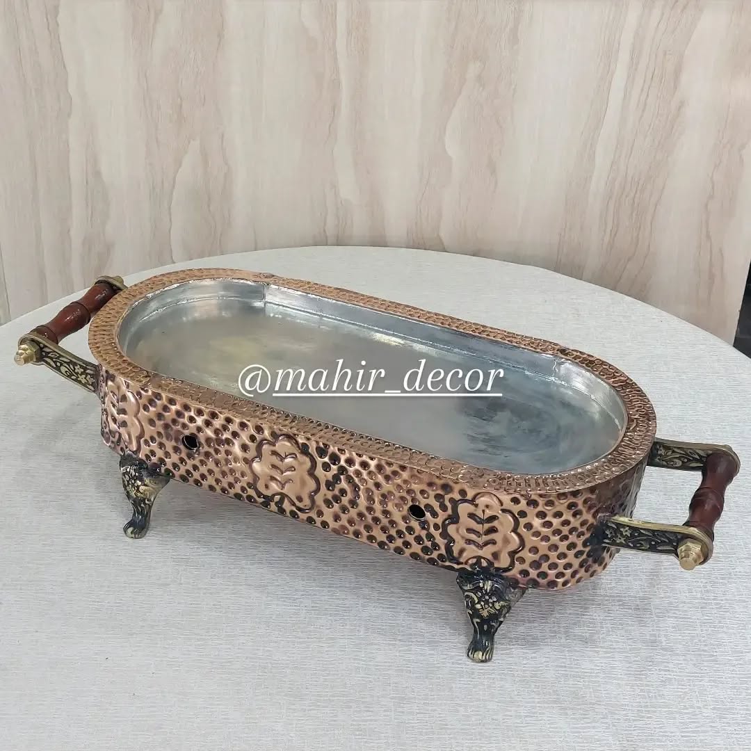 Copper serving gill