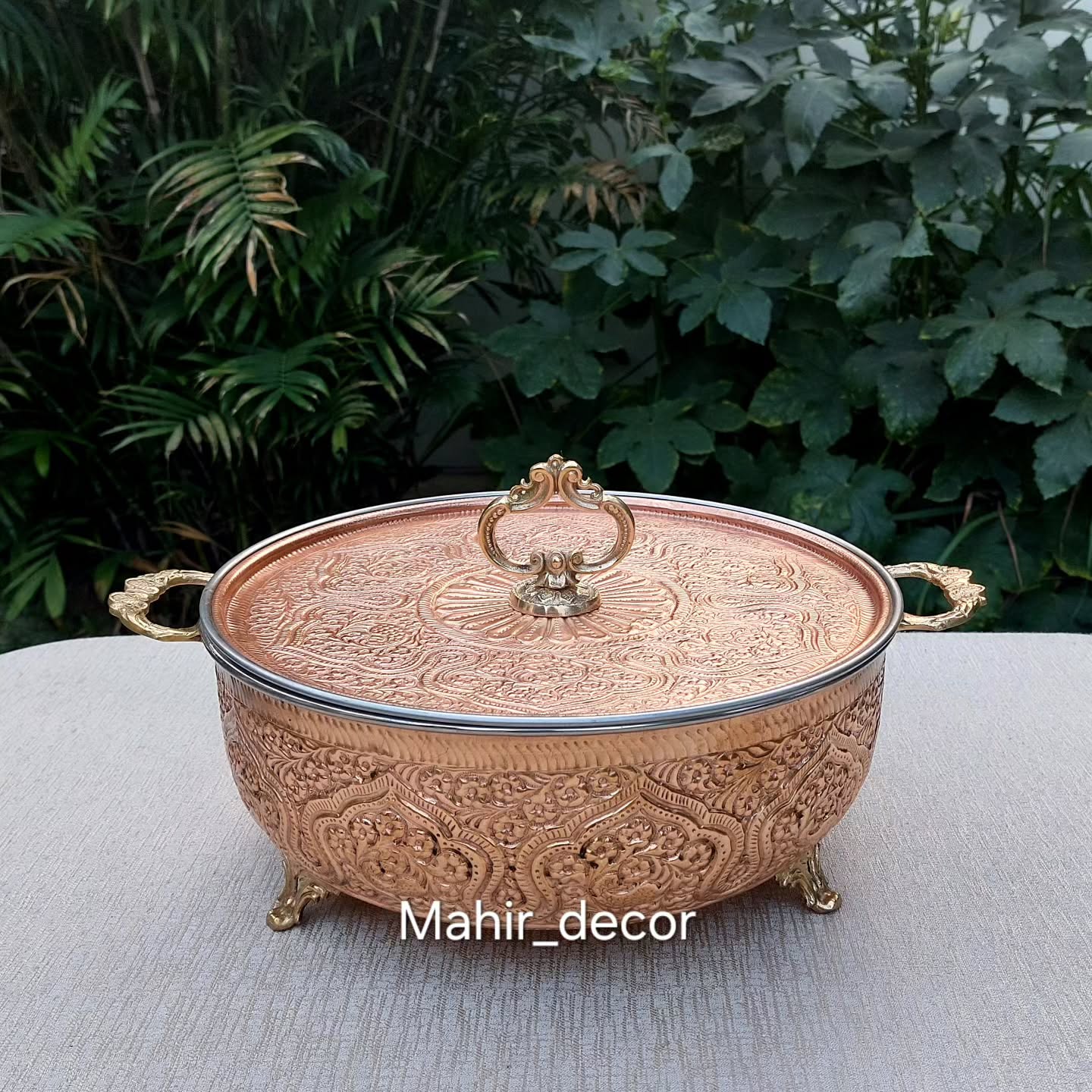 Copper hot pot Size 12"