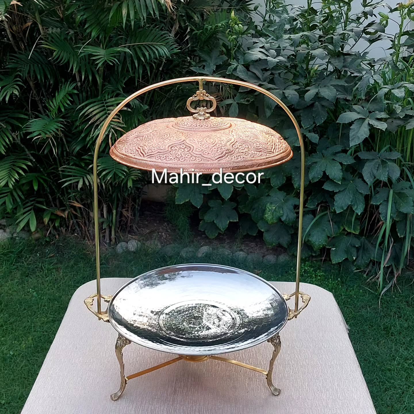 BBQ TAWA PLATTER SIZE 18"