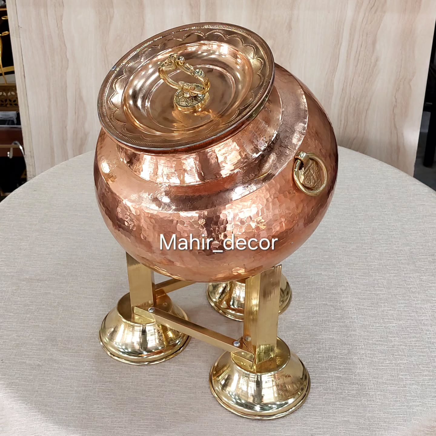 Copper serving daig