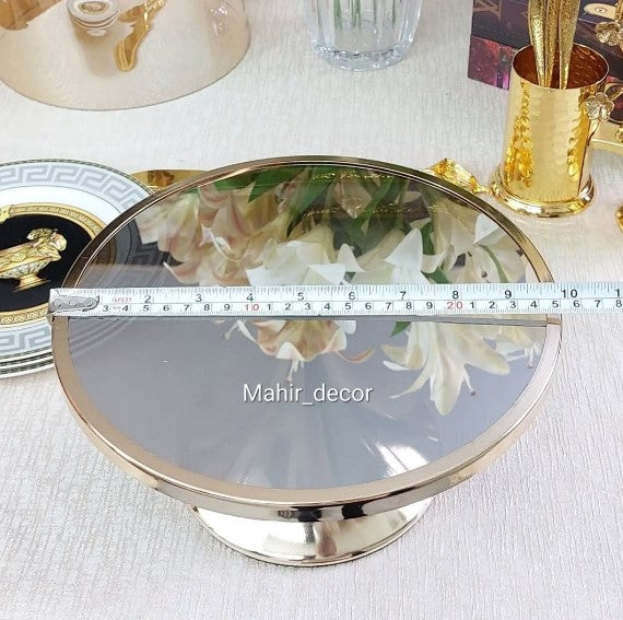 Cake Stand With Glass Dome
