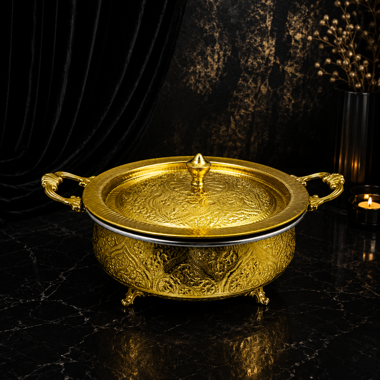 Royal Brass Handi Dish