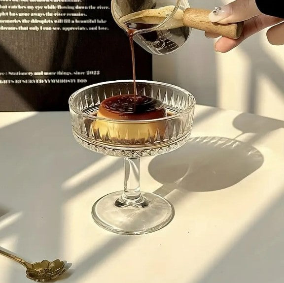 Crystal Glass Dessert Cups