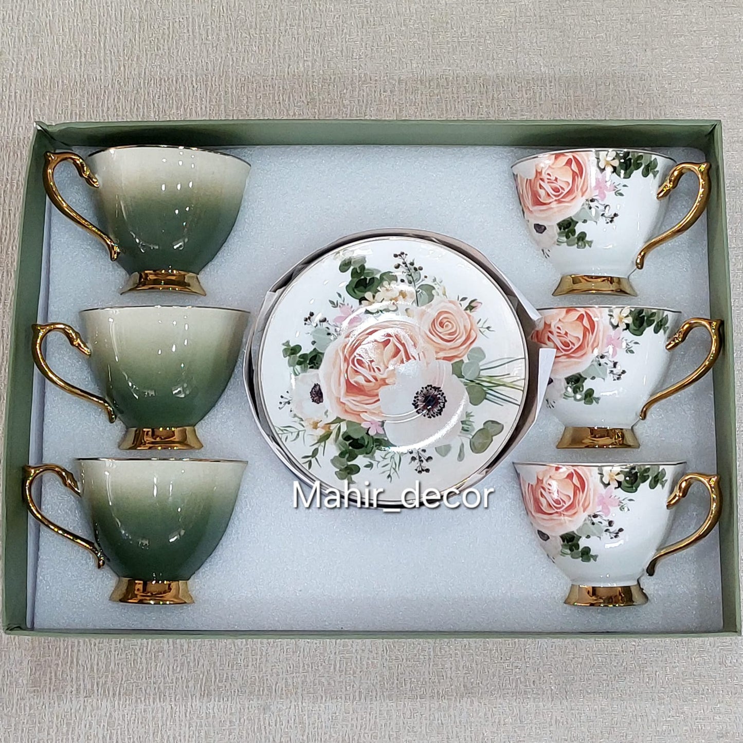 Cups and Saucers Set