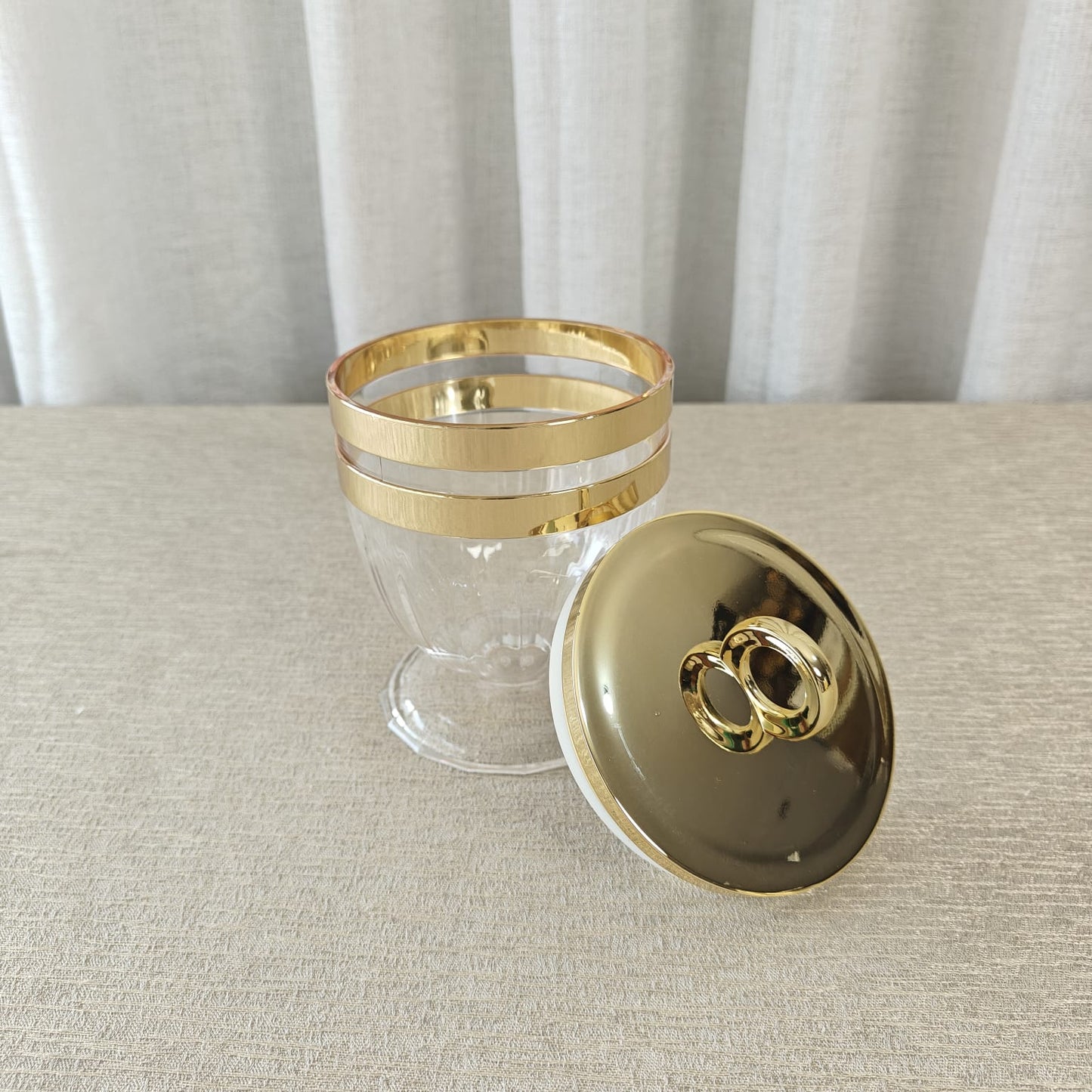 Acrylic storage jar Air tight