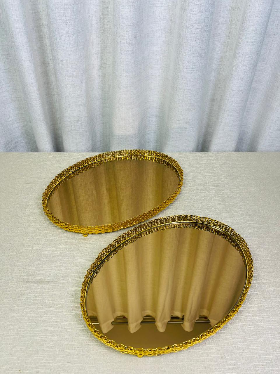 Gold Serving Platter