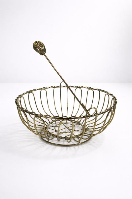 Vintage Style Antique Fruit Basket