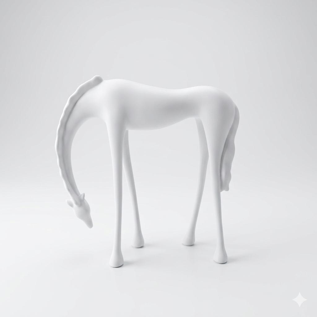 Ryzen Horse Sculpture
