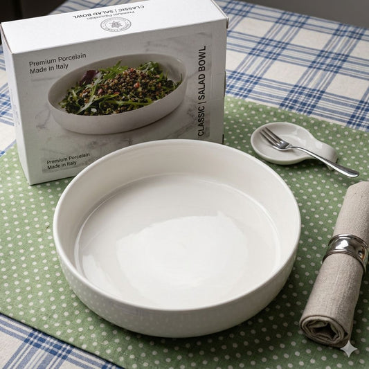 Danny Home Porcelain Salad Bowl (24CM)