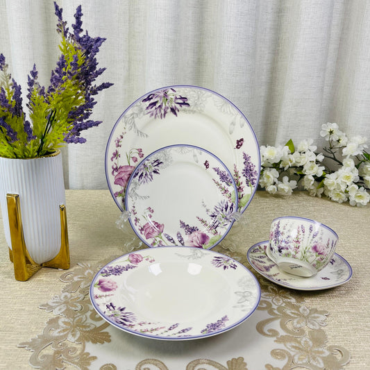 Lavender Muse Breakfast Set