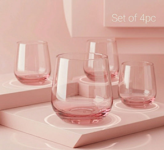 Glass Tumblers Set of 4PC