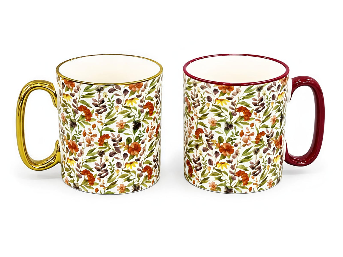 Porcelain mugs