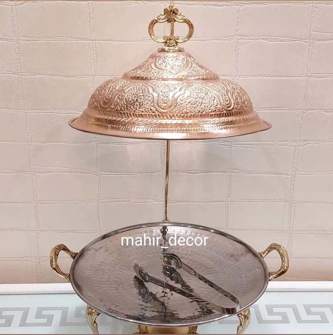 Bbq tawa platter Copper