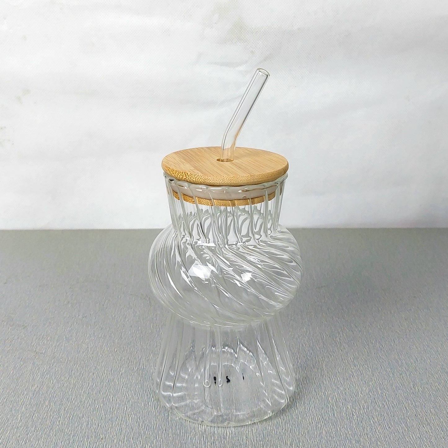 Glass With Straw