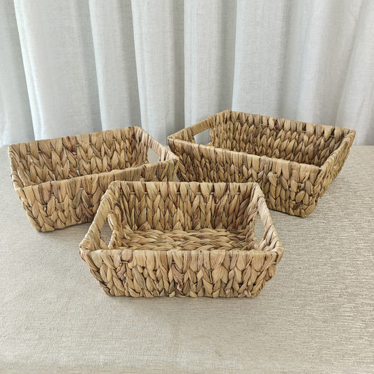 Basket Tray Serving Fruit woven