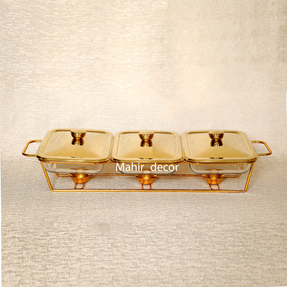 Chafing Dish Collectible Rectangular Buffet