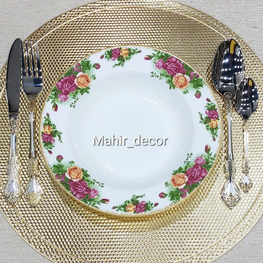 18 pcs plates set