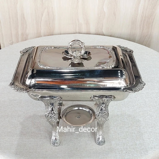 Rectangular chafing dishes