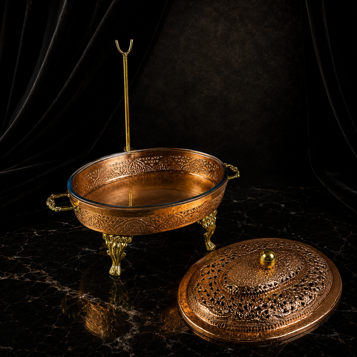 Royal Chafing Dish Copper