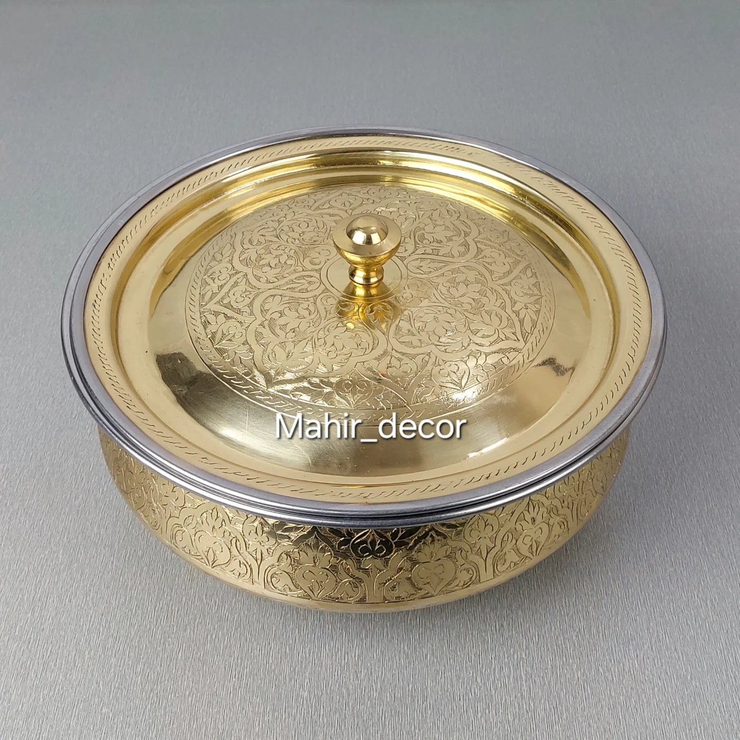 Brass handi