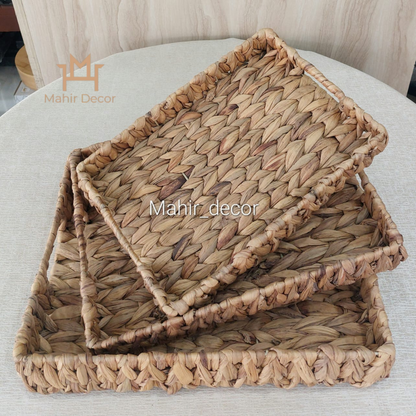 Basket Tray Serving Fruit woven