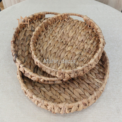 Basket Tray Serving Fruit woven