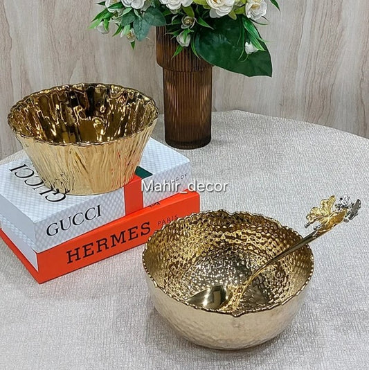 Porcelain Golden Bowl
