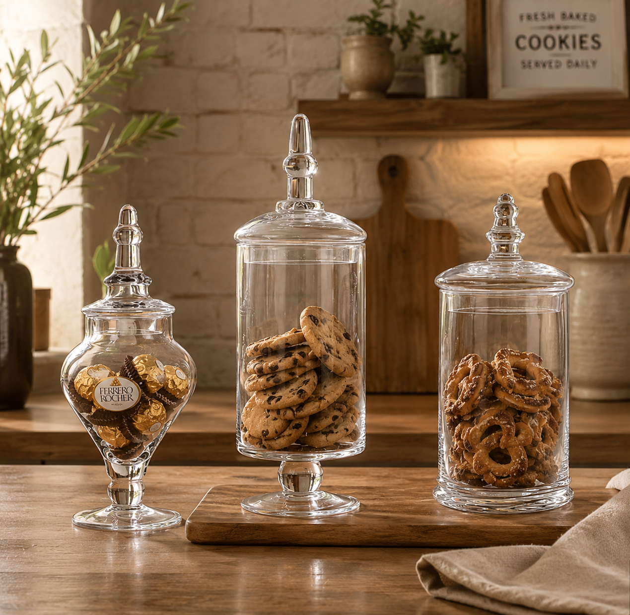 Glass Jars for Sweet Treats