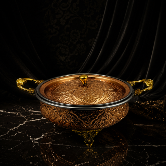 Royal Copper Handi Dish