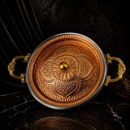 Royal Copper Handi Dish