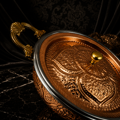 Royal Copper Handi Dish