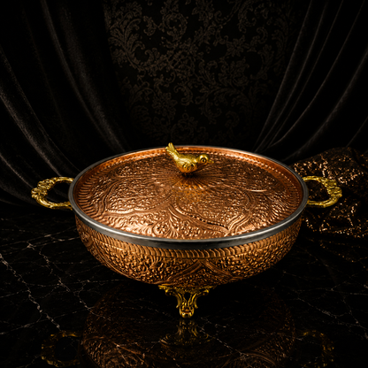 Royal Copper Karahi Dish
