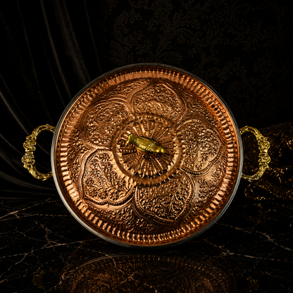 Royal Copper Karahi Dish