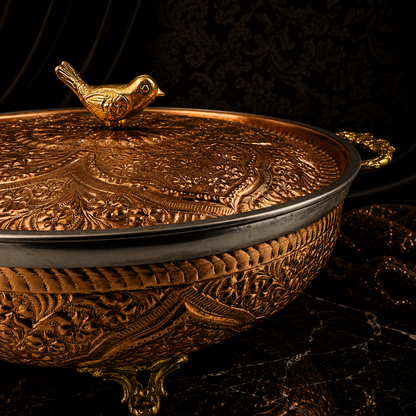 Royal Copper Karahi Dish