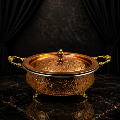 Royal Copper Handi Dish