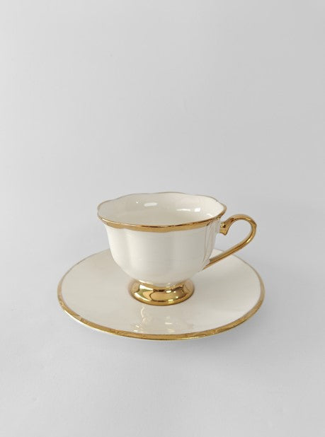 Cups and saucers