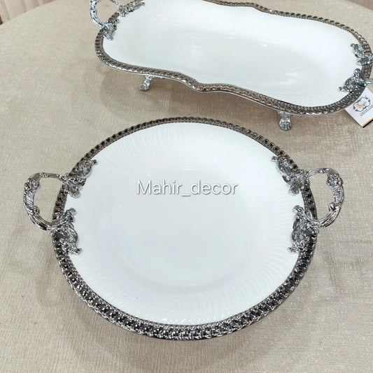 Porcelain platters