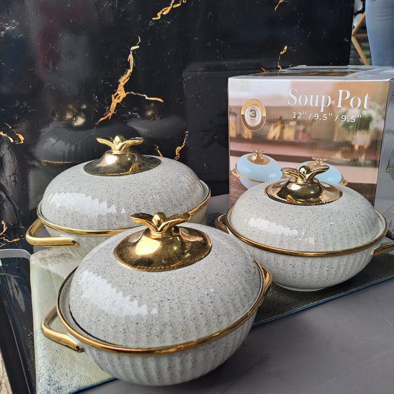 Serving Dish With Lid – Mahir Decor and Crockery - Main Image