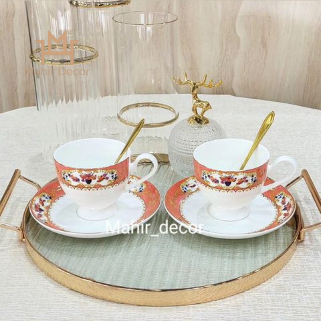 Cups and saucer set