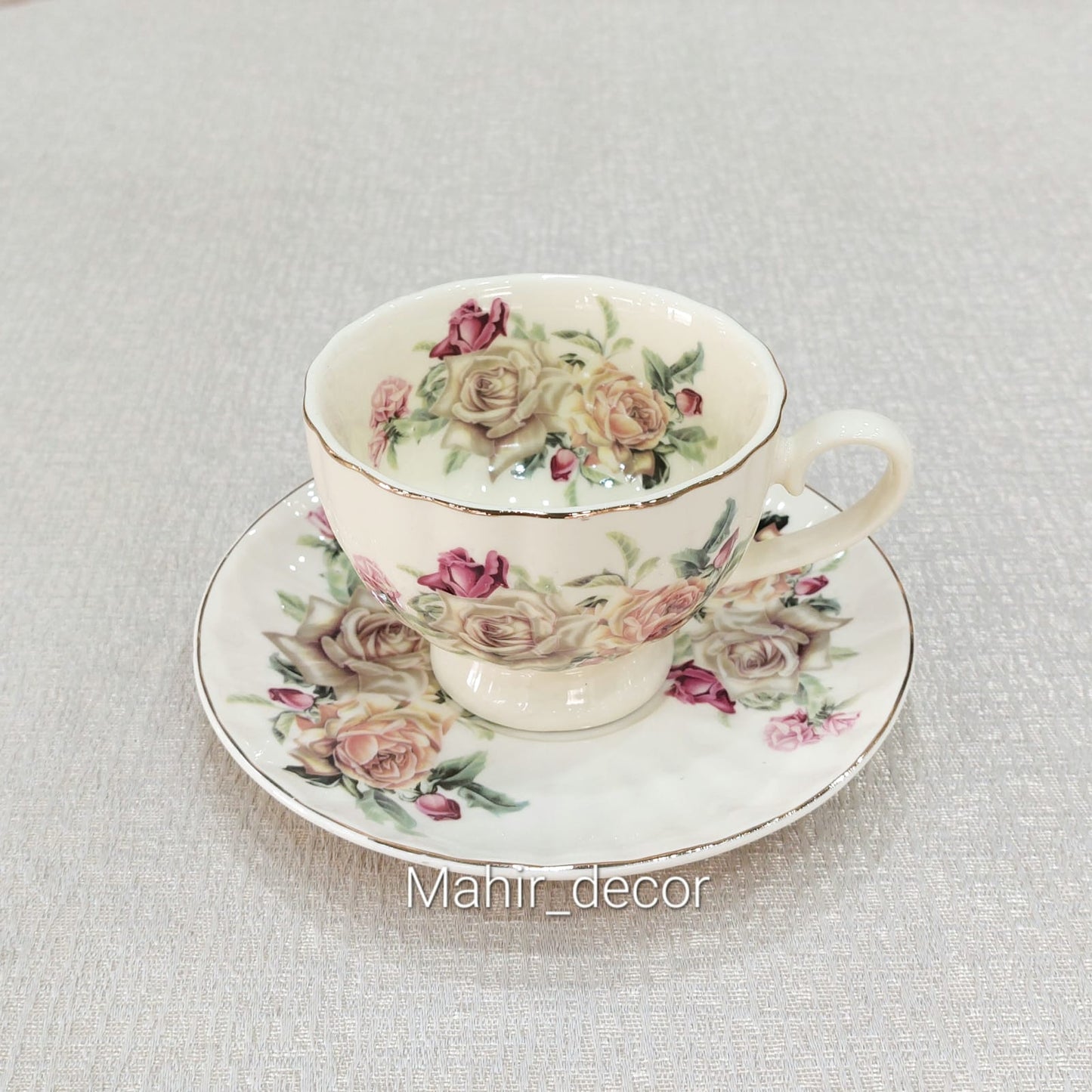 Tea cups and saucers