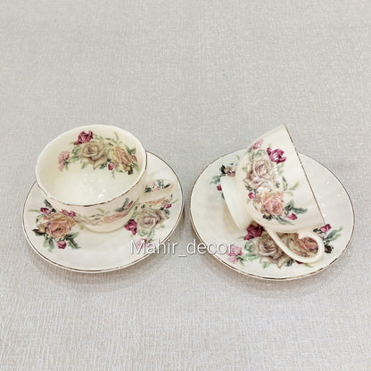 Tea cups and saucers