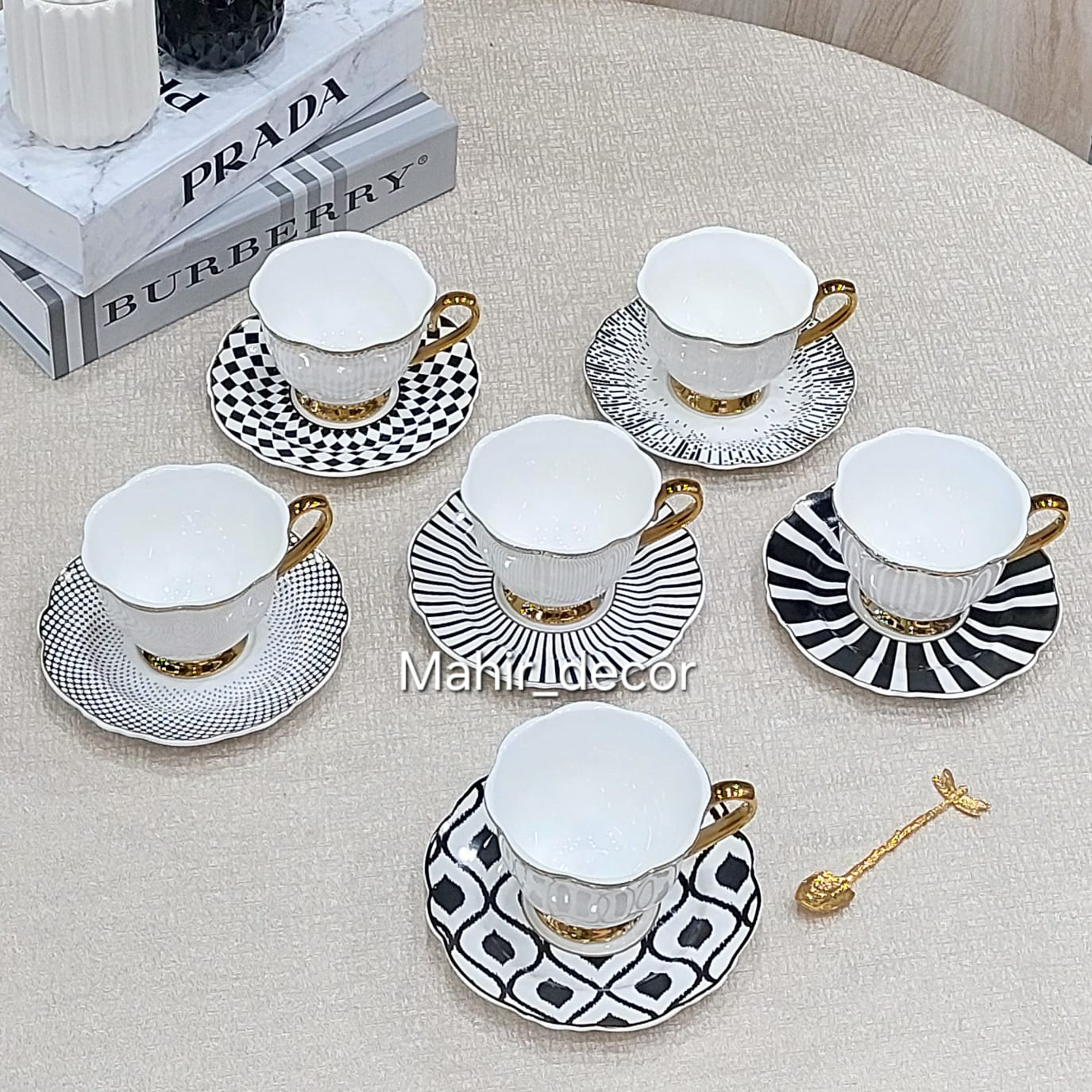 Cups and Saucers Set