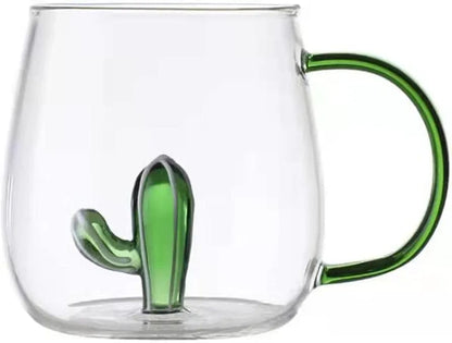 Glass cups and tea pot