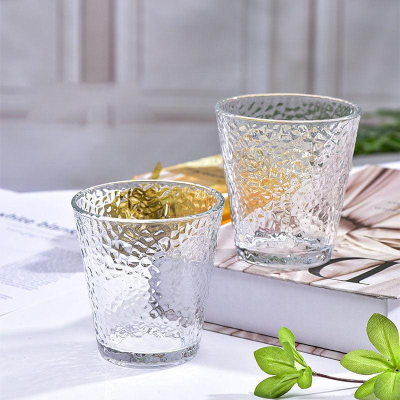 Hammered Pattern Glasses