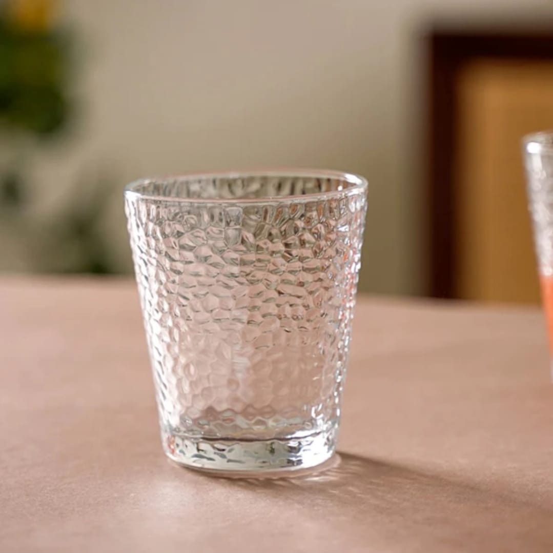 Hammered Pattern Glasses