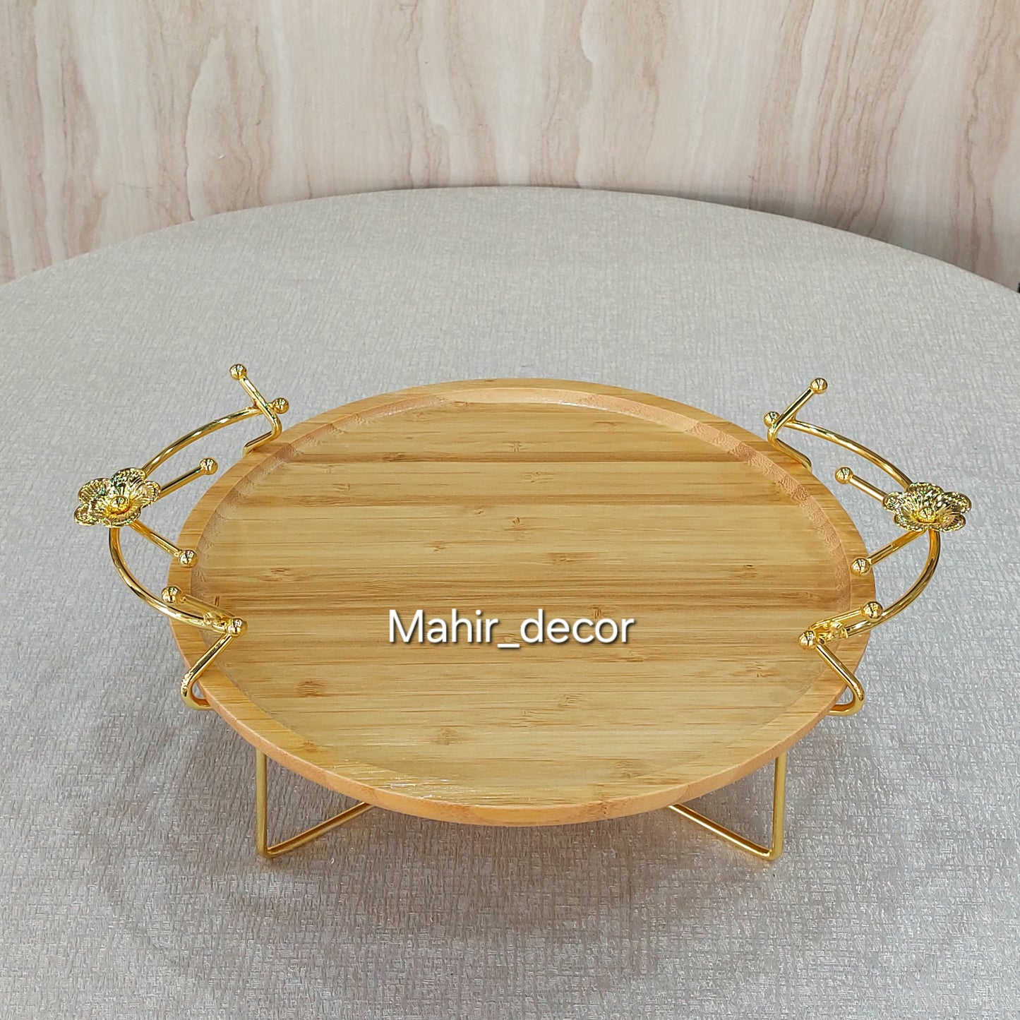 Wooden Platter / Cake Stand