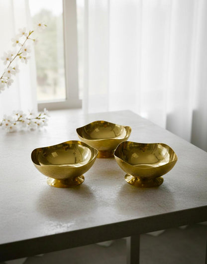 Golden Deep Bowl