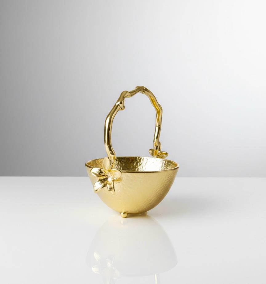 Gold Leaf with handle